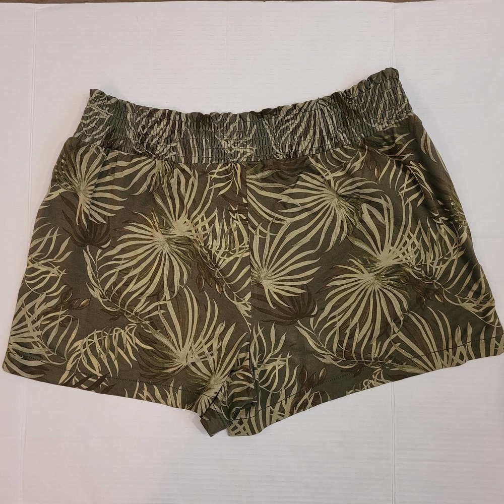 Time And True Women's Palm Print Elastic Waist Kn… - image 2